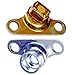 APDTY 49759 Tailgate Hinges - Left and Right Replaces E7TZ99430B39A, E7TZ-99430B38-A