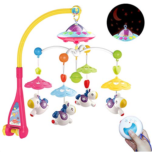 Mini Tudou Musical Baby Crib Mobile With Remote Control Cartoon Animal Rattles Projection Music Box For Newborn Baby Boys Girls Special Version Buy Online In French Polynesia At Frenchpolynesia Desertcart Com Productid