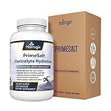 Electrolyte Replacement Capsules, Prime Salt Formula by Natrogix - 120 Veggie Capsules - Maximum Strength Electrolyte Hydration Capsule - Contains Chloride, Sodium, Potassium - Made in USA