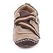 Lidiano Toddler Baby Sewing Sting-Proof Non-Slip Rubber Sole First Walker Sneakers (13-18 Months, Brown)