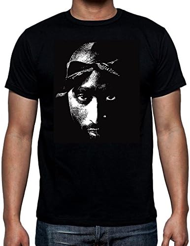 2Pac Shirt - Tupac Shirt - Thug Life - Hip Hop Legend Rappers - All Eyez On Me - Black