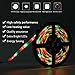 [Upgrade Ver.]Led Light Strip Targher 5M/16.4ft 12V 2A Waterproof RGB SMD3528 300 Leds Strip Lights Kit with Flexible Strip Light+ Double PBC 44 Key Remote Control+ Power Supply For Indoor Outdoor