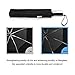 Becko Black Automatic Double-canopy Wind-proof Golf Rain Umbrella