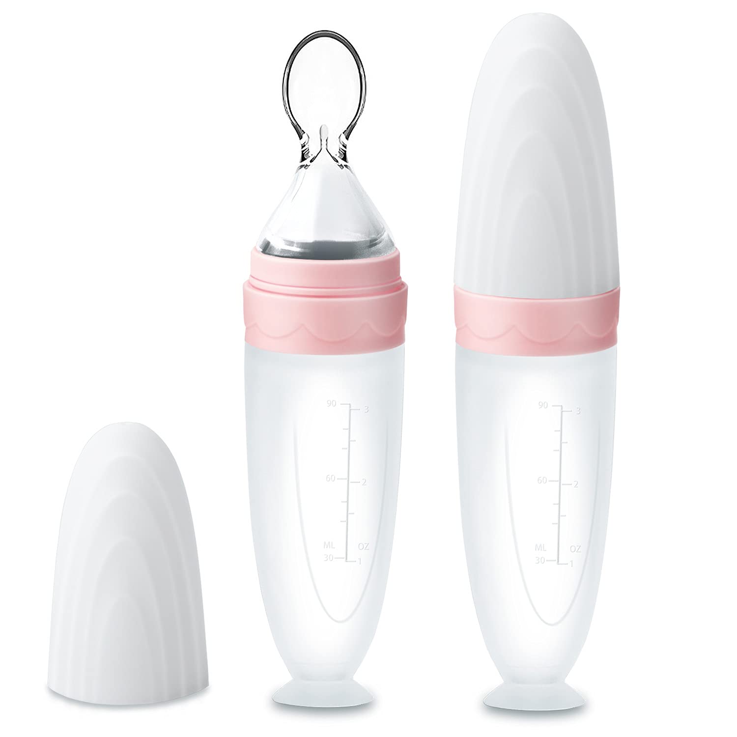 Photo 1 of Termichy Baby Food Dispensing Spoon: Squeeze Feeder Dispenser for Baby - Self Feeding Bottle Spoon