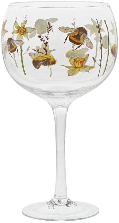 Ginology Bumble Bee Copa Gin Glass 