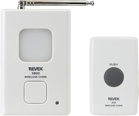 Amazon Co Jp リーベックス Revex ワイヤレス チャイム Xシリーズ 送受信機セット インターホン 呼び出しチャイムセット X810 ホーム キッチン