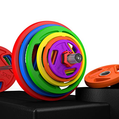 Acher-Color-Grip-Plate-Piece-Bumper-Olympic-Weight-Plates-Barbell-Dumbbell-Plates-for-Weightlifting-Fitness-12525510152025kg