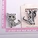 RoseSummer Jewelry Women's Crystal Cat Pin Brooch