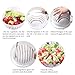 60 Second Salad Cutter Bowl, Vegetable Chopper, Salad Shooter, Cutter for Lettuce or Salad - Chop Fresh Vegetables and Fruits in Seconds