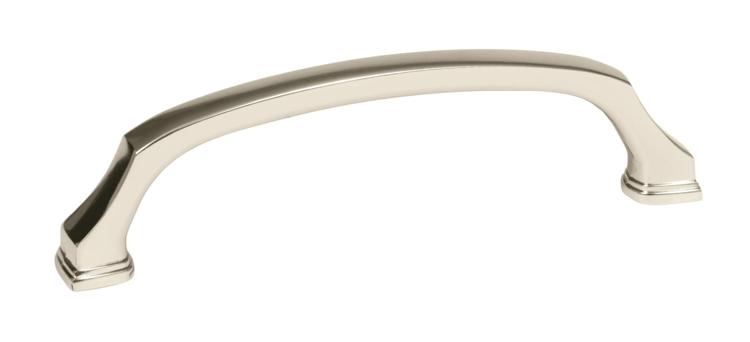 Amerock 2000663 Revitalize 5-1/16 in (128 mm) Center-to-Center Polished Nickel Cabinet Pull