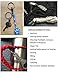 Wild Wolf Pack Mini Spring Buckle Carabiners, 10 Black Metal Clips, These Micro Hooks are The Perfect Survival EDC for Using Paracord to Hold Your Gear – Clasps Come with Plastic Storage Case