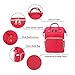 Multi-function Diaper Bag Backpack Travel Nappy Bag with Insulated Pockets,Waterproof Baby Diaper Bag for Mom, Stylish and Durable