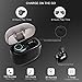 Wireless Earbuds, Touch Control Bluetooth Headset Noise Cancelling Headphones Sweatproof Stereo in-Ear Earphone Earpiece with Portable Charging Box Built-in Mic