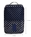 iSuperb® Shoe Bag Waterproof Travel Bag Shoe Toe Organizer Case Holder 3 Pairs of Shoes (Dark Blue with Polka Dot)