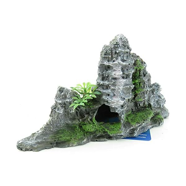 Trixie 8853 Felsformation mit Höhle/Pflanzen, 22 cm – Bild 4