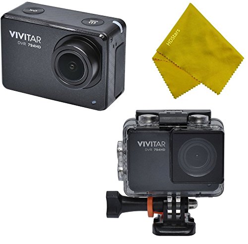 Vivitar WiFi 12.1MP Action Camera DVR-794HD Waterproof Underwater Housing - Black - Thumbnail 5