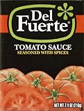 Del Fuerte Tomato Sauce Seasoned with Spices (7.4oz) Pack of 6