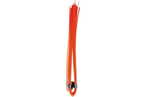 SWANSON TOOL CO., INC Swanson Tool Co MWOR61000 6 Inch Safety Marking Whiskers, Orange Glo, 25 Pack