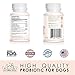 Probiotics for Dogs with Digestive Enzymes by California Dog Supplements | All-Natural Vitamins for Diarrhea & Constipation Relief + Yeast Infection Treatment | Healthy Immune and Gut Health for Pets