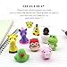 Easter Day Gifts, 30 Pack Premium Novelty Animal Erasers Collectible Set of Adorable Japanese Style, Amazing Variety with No Duplicates, Best Puzzle Toys for Kids Party (Animal Erasers 30 Pack)