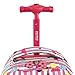 J World New York Lollipop Kids Rolling Backpack & Lunch Bag Set, Rain, One Size
