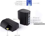 HAWINK Mini Tattoo Battery Power Supply RCA Digital Display Rechargeable USB 5 view 4