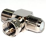 kenable 2 Way F-Type Splitter Combiner TV Cable Satellite