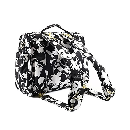 JuJuBe B.F.F Multi-Functional Convertible Diaper Backpack/Messenger Bag, Legacy Collection - The Imperial Princess