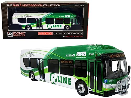 New Flyer Xcelsior Charge NG Electric Transit Bus RIPTA R Line Broad The Bus &…