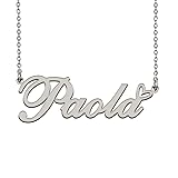 HUAN XUN Personalized Name Necklace Cheap with