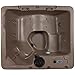 Essential Hot Tubs 14-Jet Newport Hot Tub-Millstone, Seats 3-4 Including Lounger, Plug & Play(120 Volts)