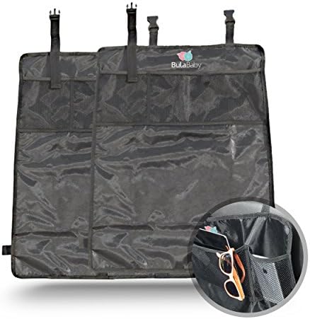 Bula Baby - Back of Seat Protector - 2 Count - Complete With Pocket Organizer