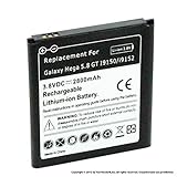 YN4L® 2800mAh battery for Samsung Galaxy Mega 5.8 GT-i9150; GT-i9152; SCH-i959; EB-B600BUBESTA