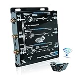 Lanzar HTGX6BT Heritage Series 3-Way Active Crossover with Bluetooth Wireless Audio Connectivity