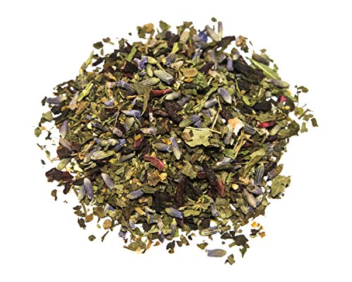Wild Herbal #4 Zesty Hibiscus Tea Blend by Wild Foods - 7 Ingredient Tea with Hibiscus, Orange zest, Lemon Balm, Cloves, Lavender, Licorice Root, Stevia, 100% Natural (8 ounce)