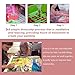 SWEETHOMEDECO 5D Diamond Painting, Diamond Painting with Kits, Full Drill Round Rhinestone DIY Diamond Painting Italy, 40X50 cm 34 Kinds of Color(Italy)