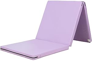 KaRaDaStyle Gymnastics Mat Folding Stretch Mats 71"x24"x2" Exercise Muscle Training Children Play Horizontal Bar Mat Yoga Sports Soundproof Home Use