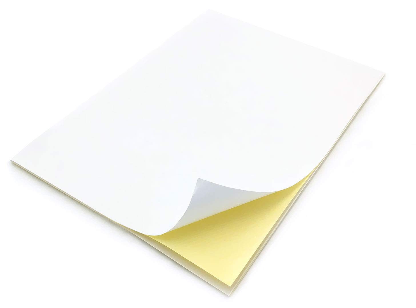 40 Sheets of Quality A4 White Matte Self Adhesive/Sticky Back Label Printing Paper Sheet