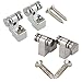 Creanoso Roller String Tree Guides Retainer (4 pcs) - for Fender Strat Stratocaster Tele Telecaster Electric Guitar
