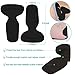 Kefee High Heel Inserts, 8 Pieces, Black, Unisex, 1.5 in Thickness, Prevent Shoe Slipping, Reduce Foot Pain