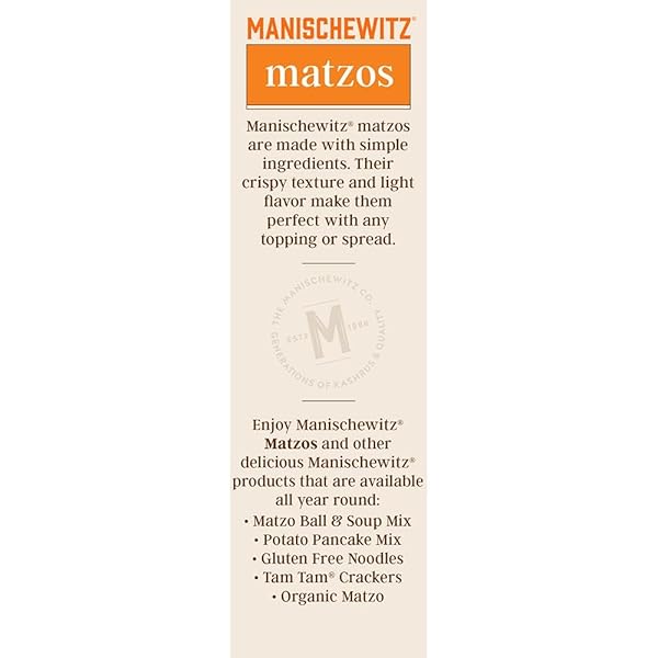 MANISCHEWITZ, MATZOS UNSALTED, 10 OZ