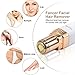 Facial Hair Removal for Women,Painless Women's Hair Remover, Waterproof Face Trimmer for Women with Built-in LED Light, Battery-Operated