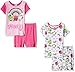 Shopkins Girls' Cotton 4-piece Pajama Set