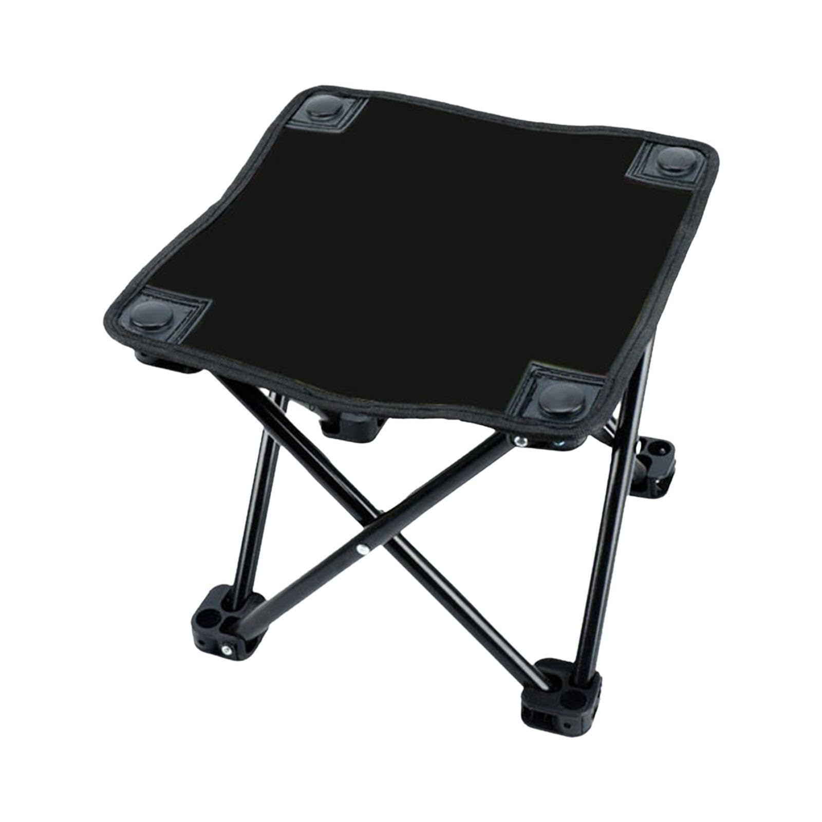 Colcolo Folding Camping Stool Fishing Chair Adults Multifunction Footrest Collapsible Stool Foldable Footstool for Beach Sports Patio