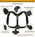 Posture Corrector for Men & Women That Provide Back Support Brace, Improve Thoracic Kyphosis, Prevent Slouching | Under Clothes Upper Back Brace | Adjustable Size(XXL)