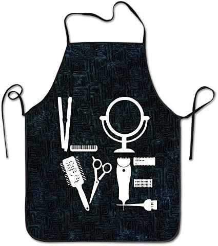 Hairdresser Hairstylist Love For Her Hair Stylist Bib Apron Adult Women Unisex Durable Comfortable Washable For Cooking Baking Kitchen Restaurant