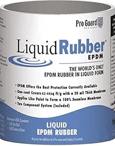 Amazon Com Liquid Rubber Epdm 1 Gallon White Tools Home Improvement