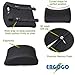 Memory Foam Lumbar Support Pillow for Chair - Back Pillow for Office Chair, Back Support for Car, Desk Chair Back Support, Office Chair Back Support Lumbar Pillow, Back Cushion Lower Back Pain Relief
