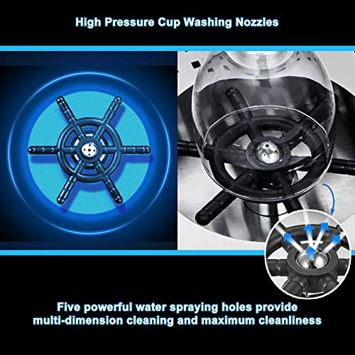 ARAUSK Kitchen Sink with Delta Faucet Glass Rinser, Stainless Steel Bar