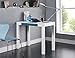 Ameriwood Home 9178896PCOM Parsons Desk with Drawer, White/Teal